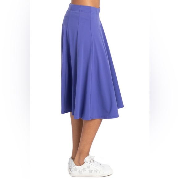 Hard Tail • NWT $120 Fit 'N Flare Knee Skirt - Picture 5 of 8